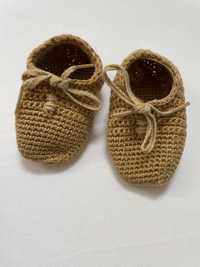 Sapatos crochet bebe