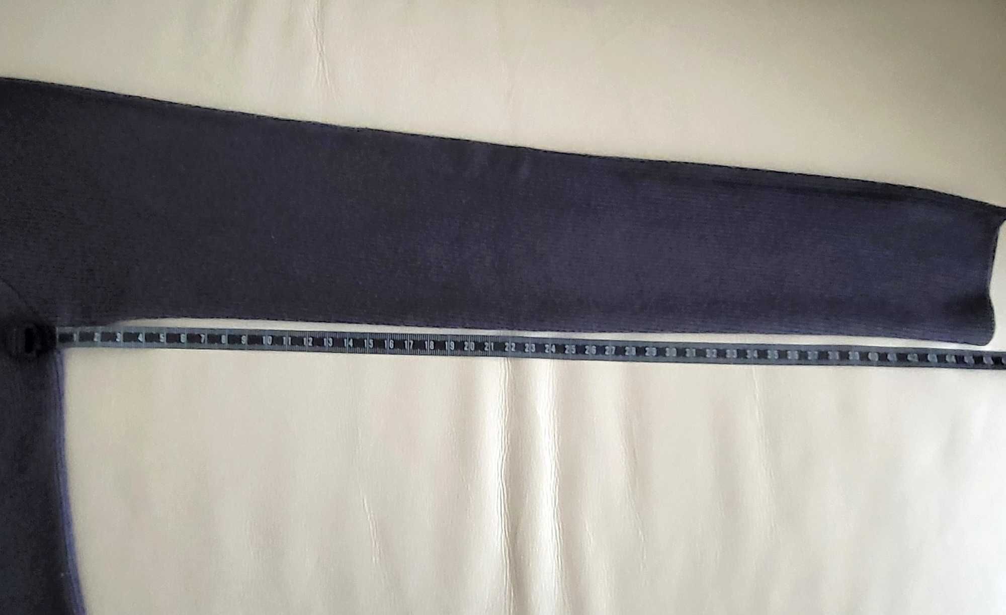 Tatuum lekki sweter szary rozciągliwy prosty dekolt 34/36