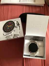 Relógio Kors Michael Gen 6 Bradshaw Silver-Tone Smartwatch