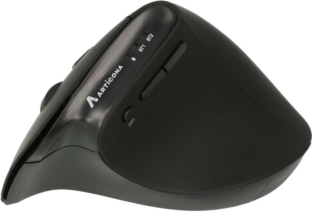 Rato ergonomico BT + USB A/C preto