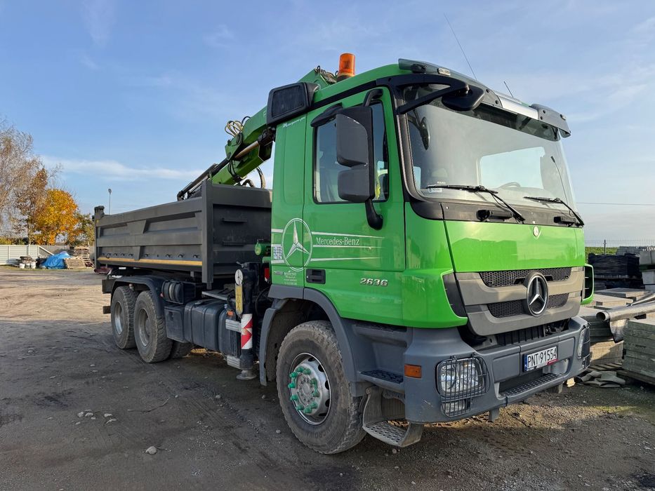 Mercedes-Benz ACTROS 2636  Mercedes Actros Hds wywrotka hydroburta