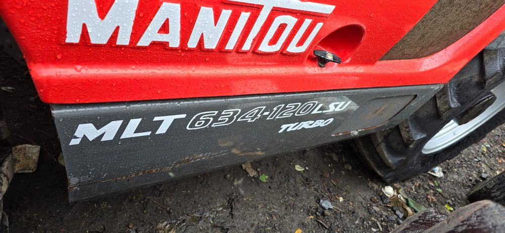 Свіжопривезена manitou 634 120lsu
