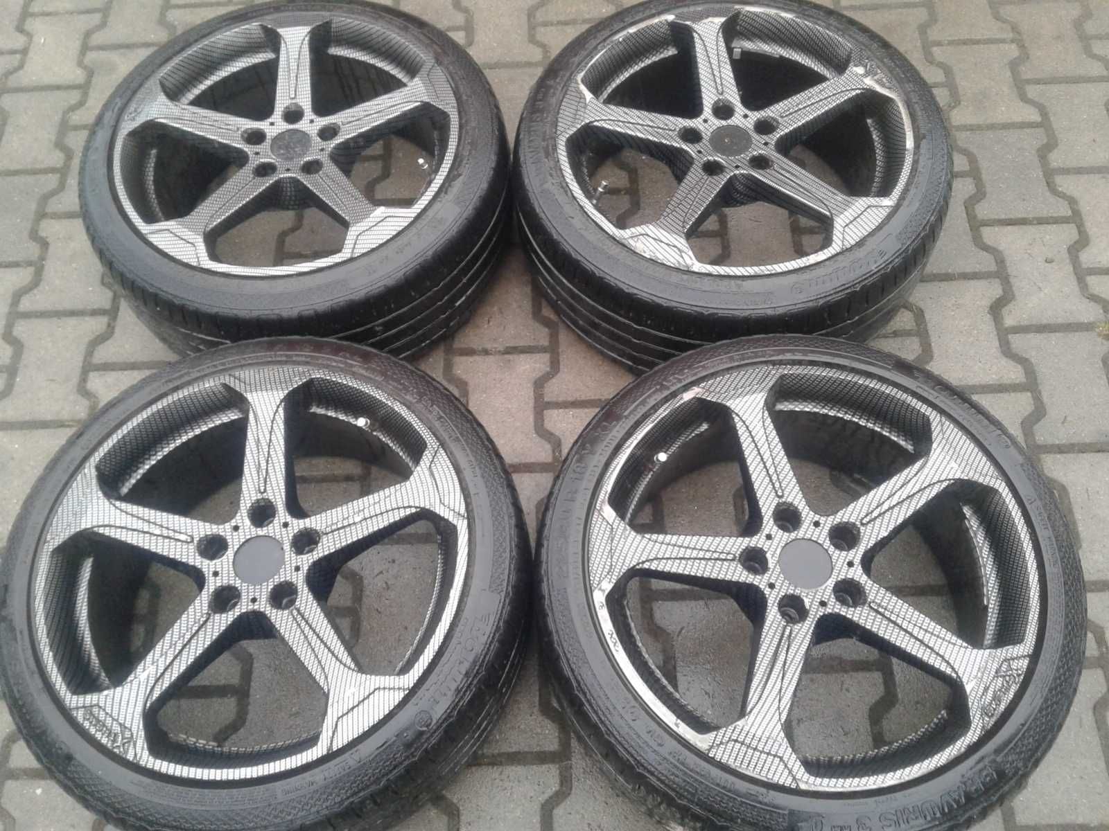 4 Alufelgi 18 X-TREME USA 5x112 AUDI VW Mercedes CARBON ET35