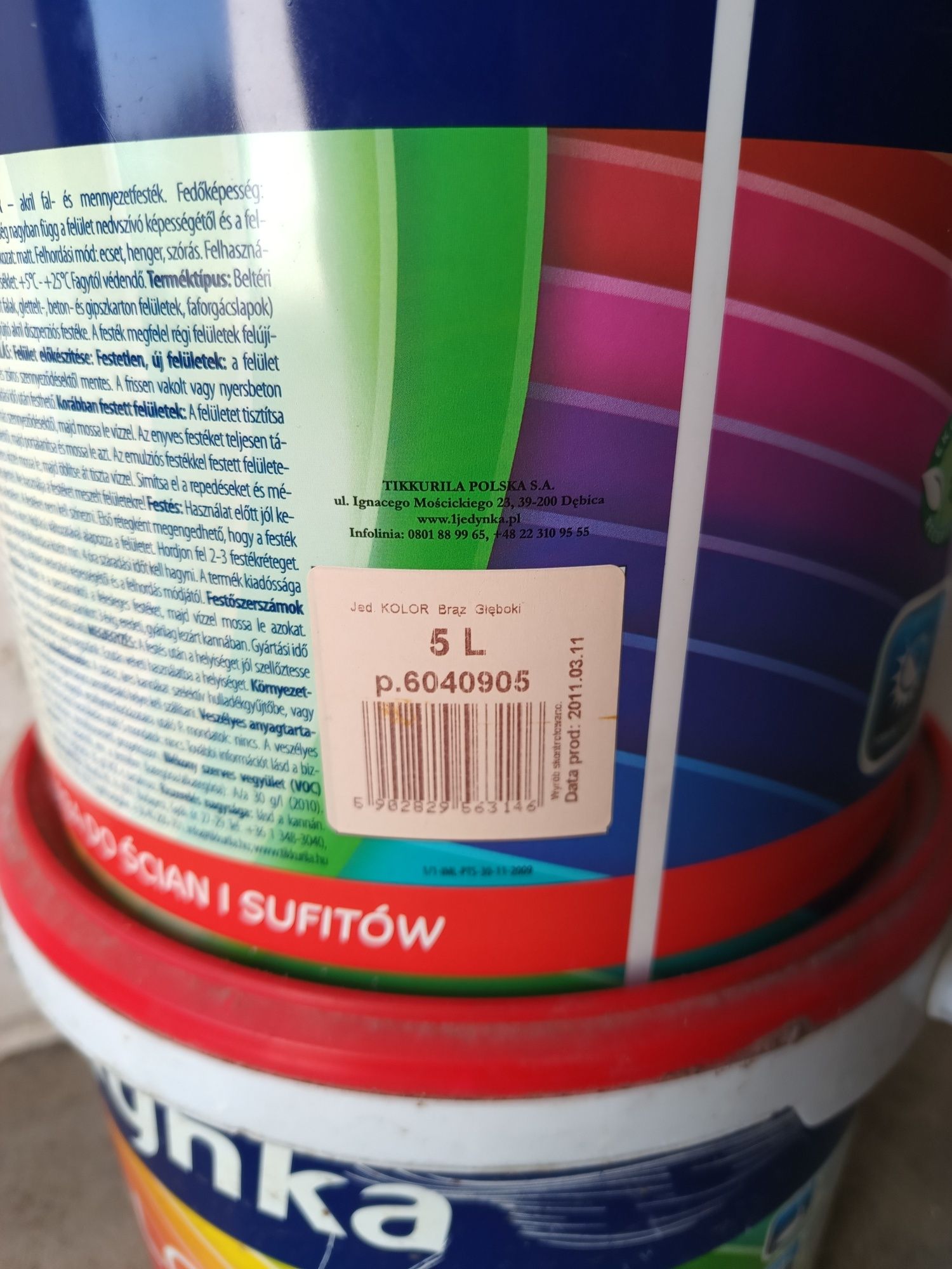 Farbą Jedynka Głęboki braz oddam