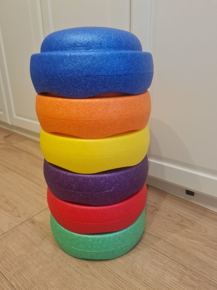 Dyski kamienie balans ścieżka sensoryczna stepping stones