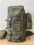 Plecak Savotta Jääkäri L (40-60L) - Olive + Vertical Pouch