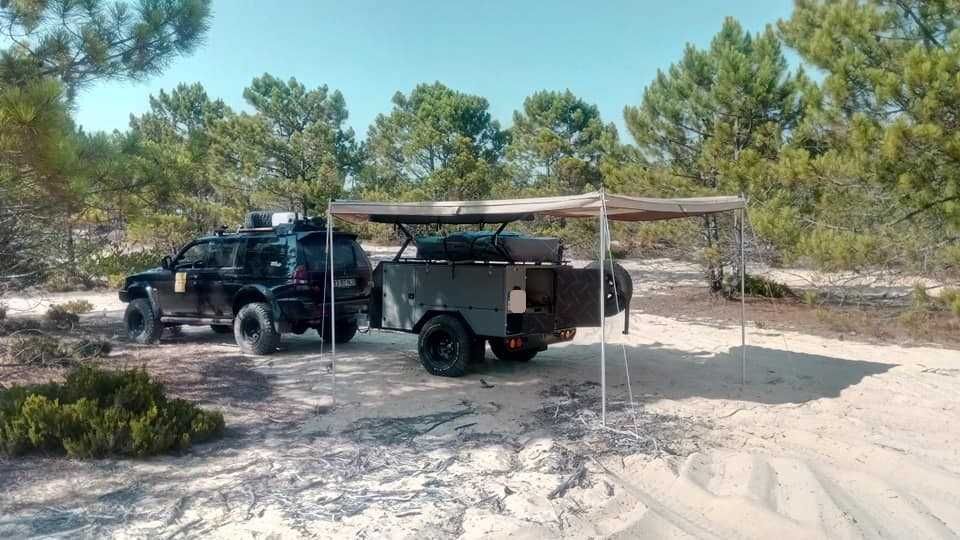 Atrelado overland 4x4