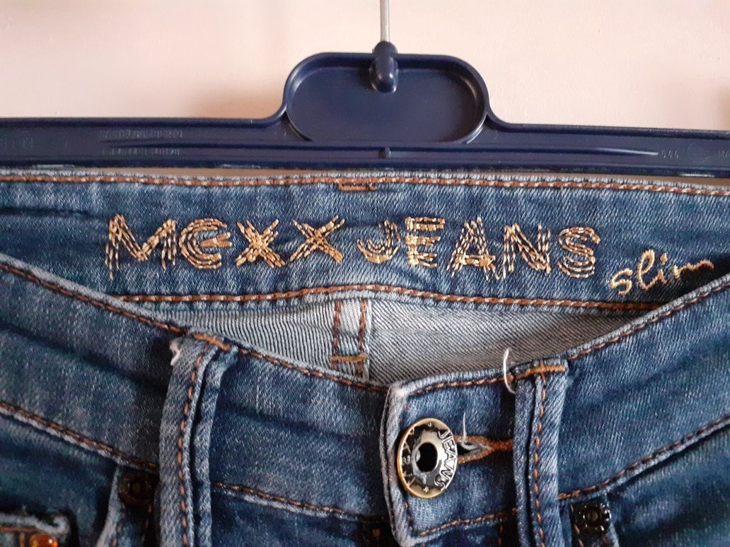 Spodnie jeansy Mexx w26 l33 slim