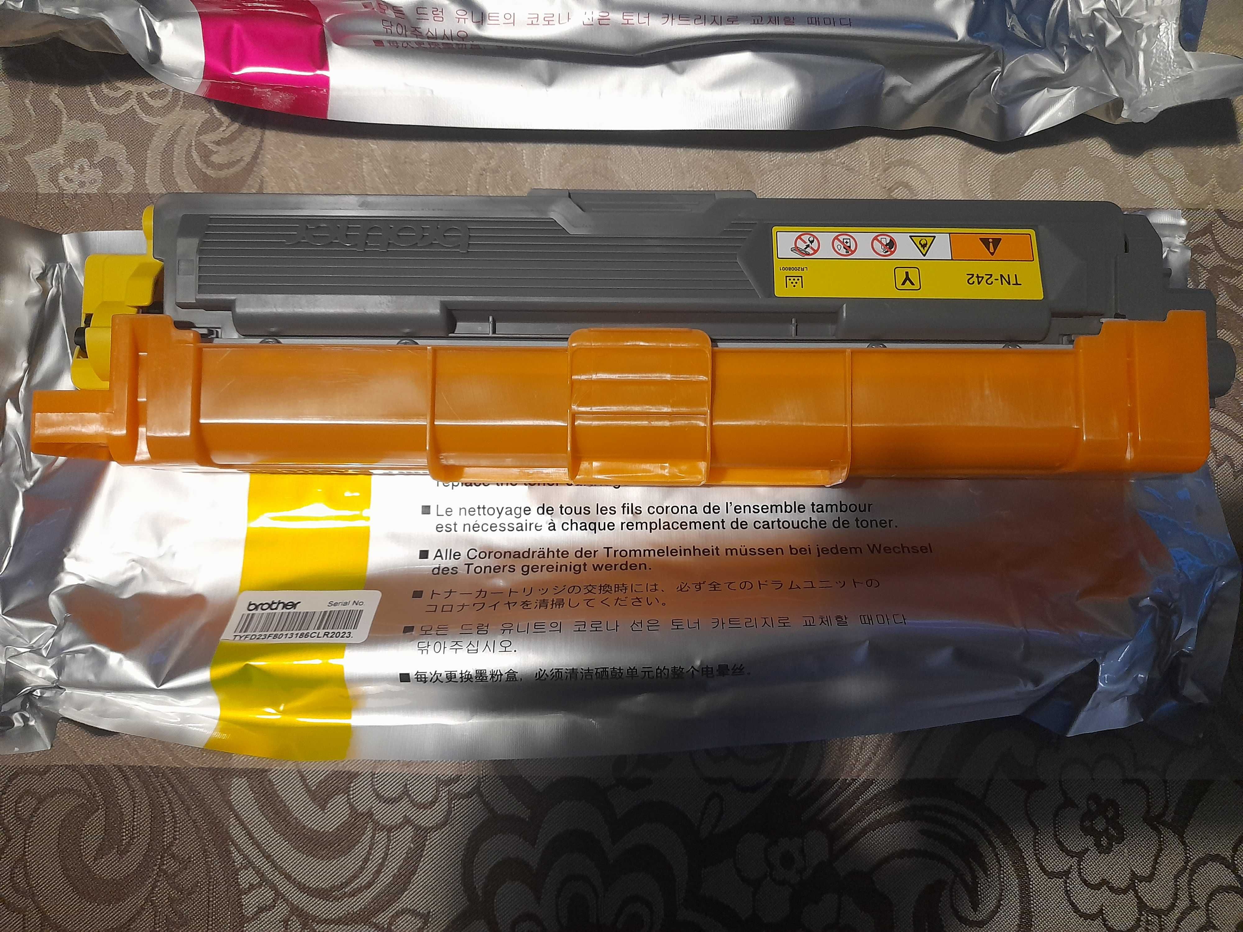 Toner Brother TN242CMY magenta blue yellow