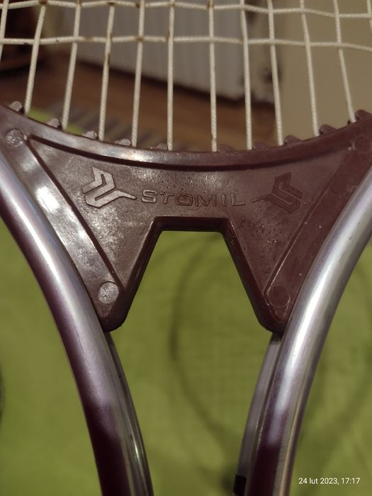 Rakieta drewniana do tenisa prl