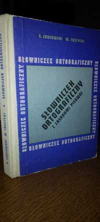 Słowniczek ortograficzny zzasadami pisowni Jodłowski, Taszycki