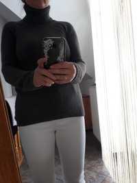 Sweter Golf oliwkowy Next rozmiarS/M