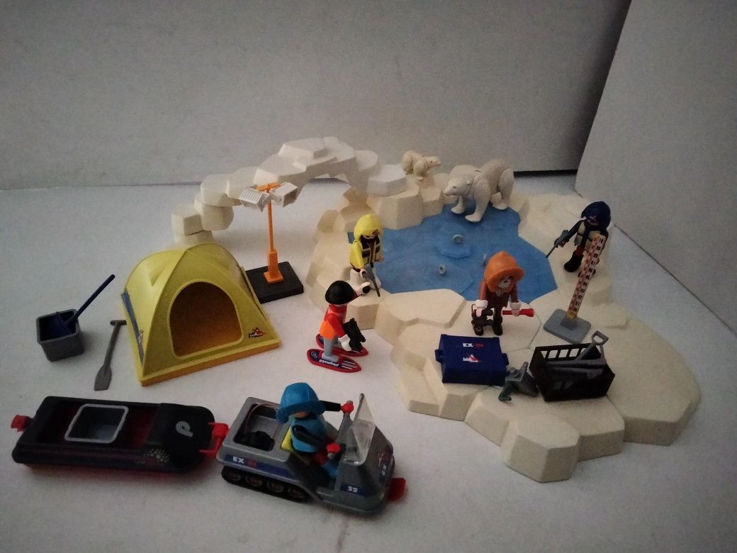 Playmobil stacja polarna, wykopaliska dinozaurów