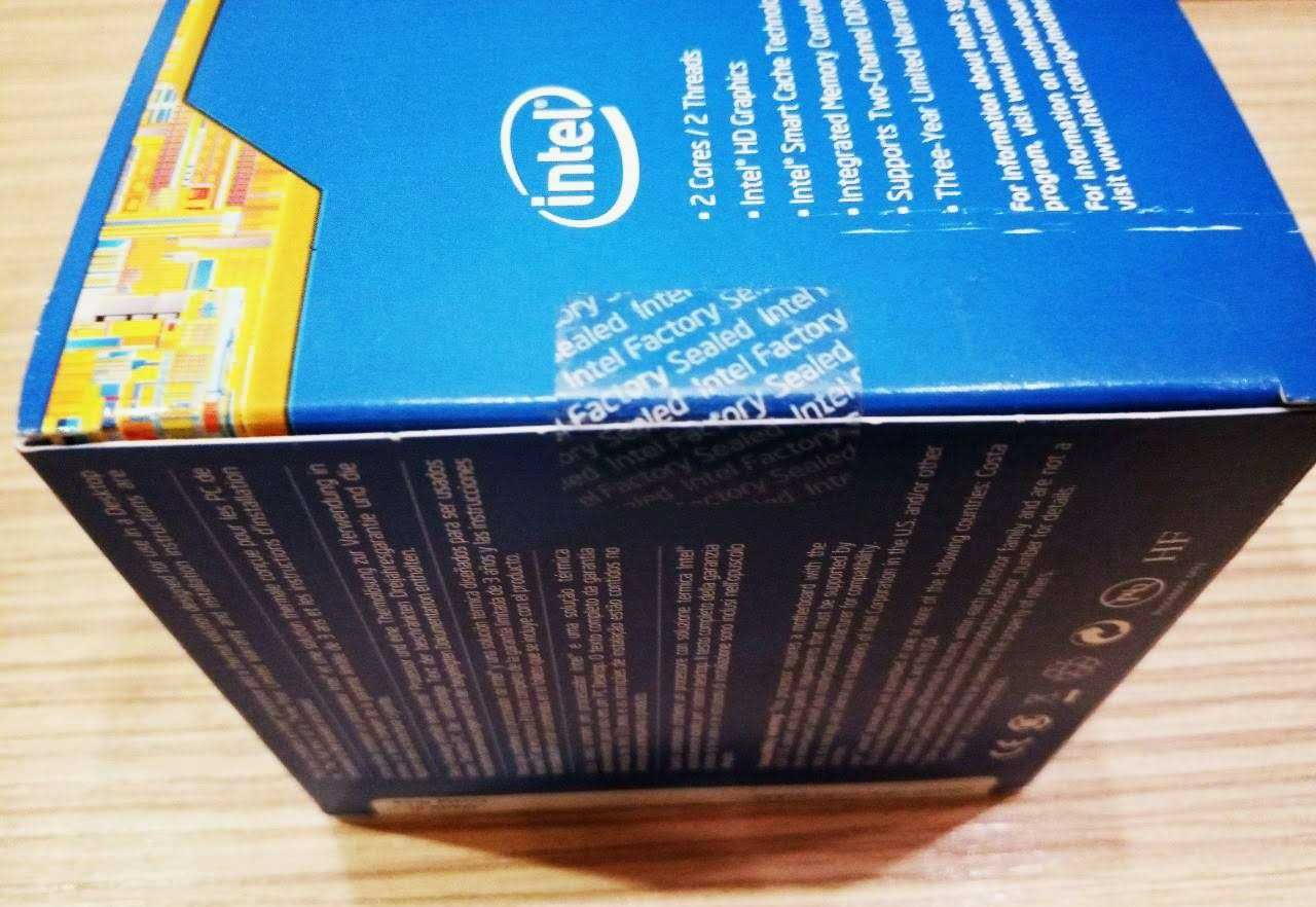 Запечатанный! G1830 s1150 Процессор Intel Celeron Box абсолютно НОВЫЙ!