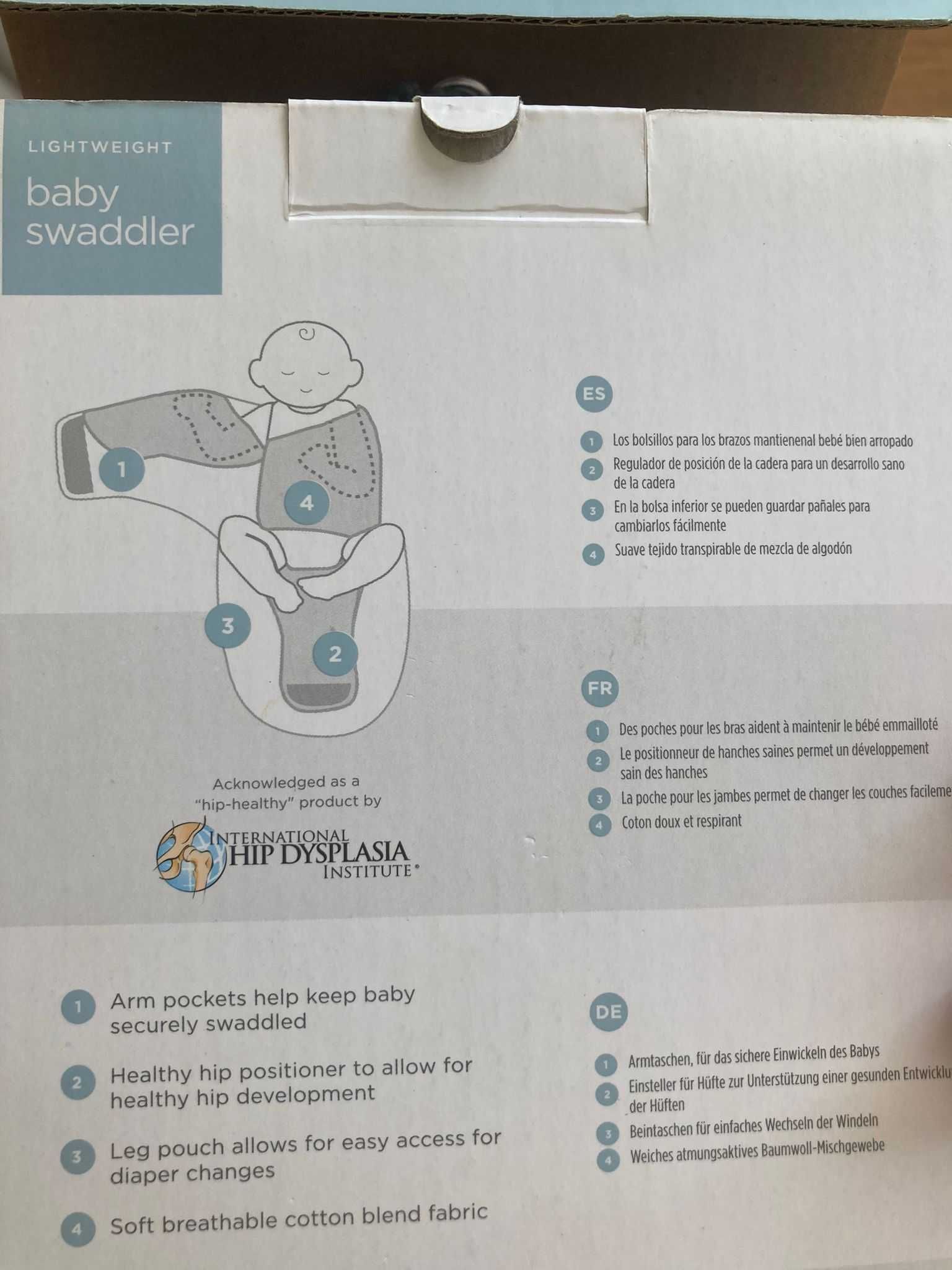 ergobaby - swaddle em bom estado