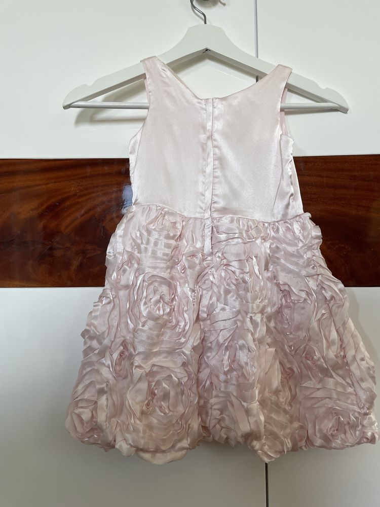 Sukienka H&M rozm.110 sukieneczka pastelowy róż elegancka