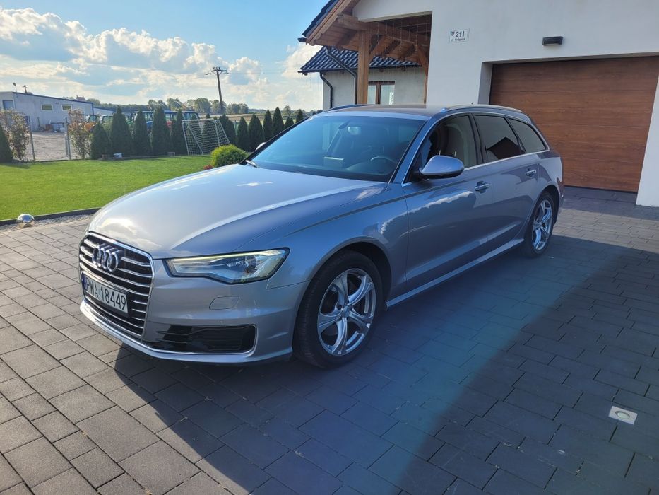 Audi A6 C7 Avant skóry Alu 18 nowe opony stan BDB!!!
