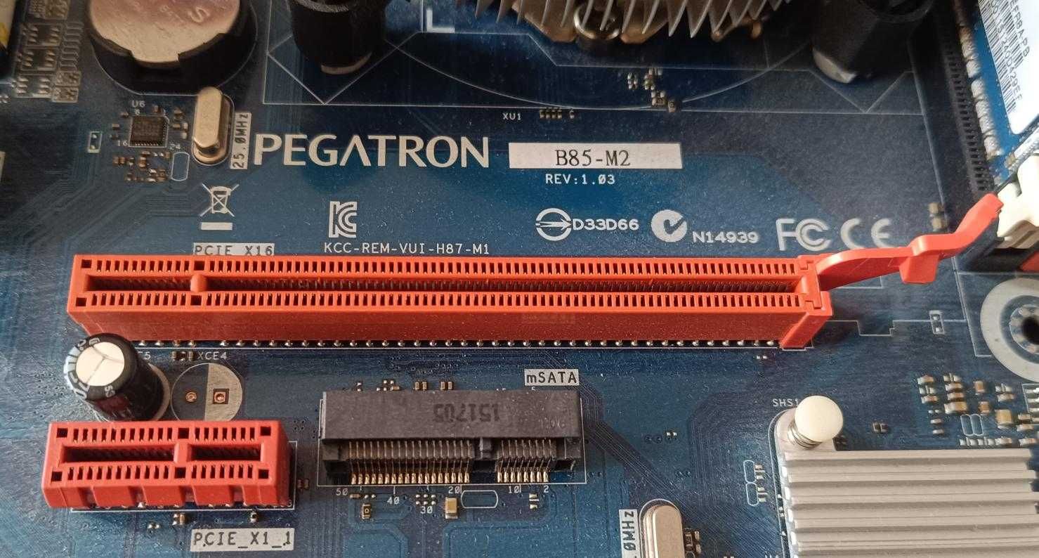 Zestaw płyta główna B85-M2, Procesor I-5, 8GB DDR3