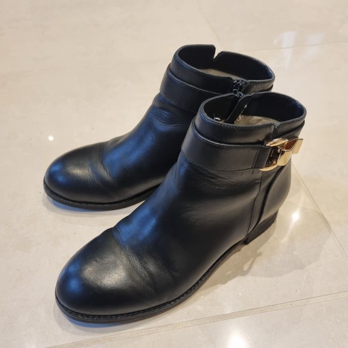 Buty dziewczęce skórzane rozm. 36