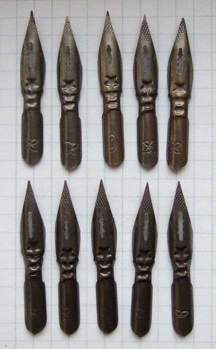 Нові пера для каліграфії та радянських авторучок. Ціна за 10 штук