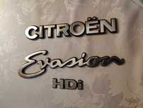 CITROEN EVASION HDi emblemat znaczek napis napisy