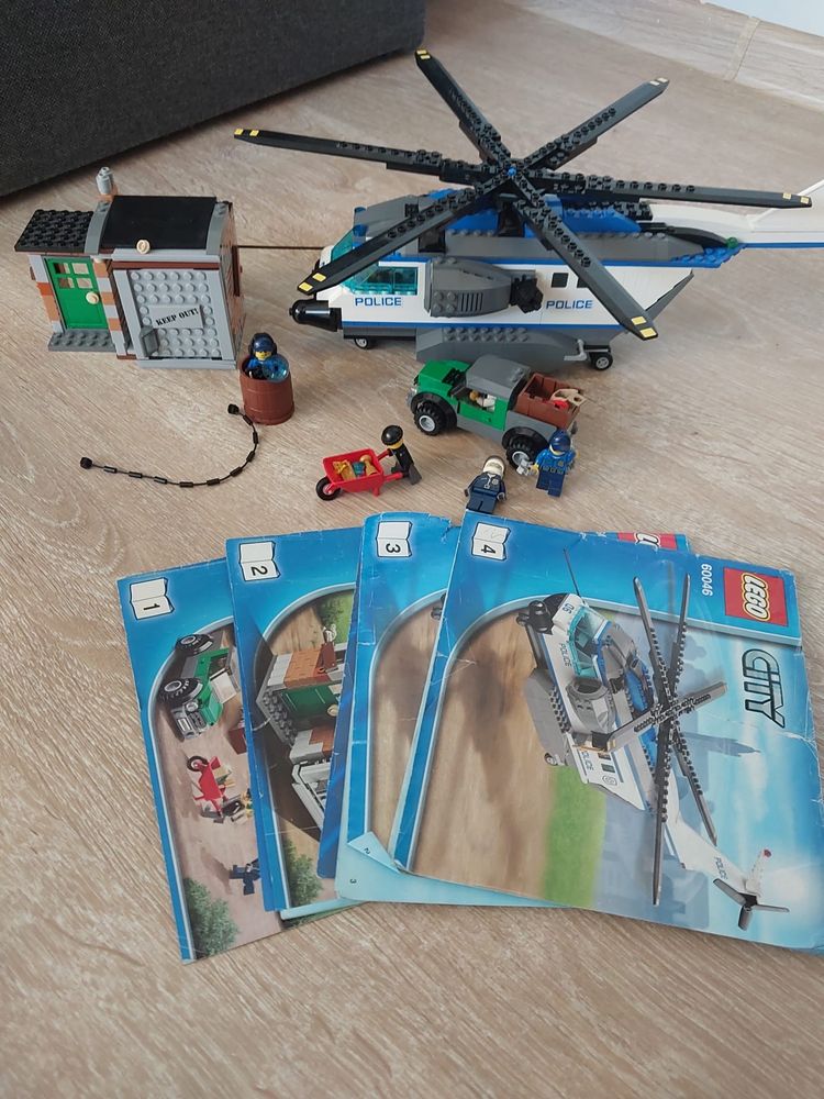 Lego city 60046 helikopter policyjny