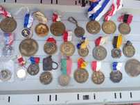 259 Medalhas várias de desporto