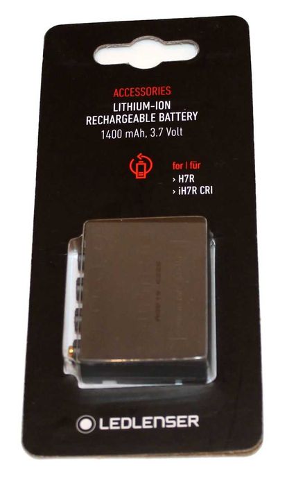 Bateria / akumulator do czołówek Ledlenser H7R 1400mAh oryginał
