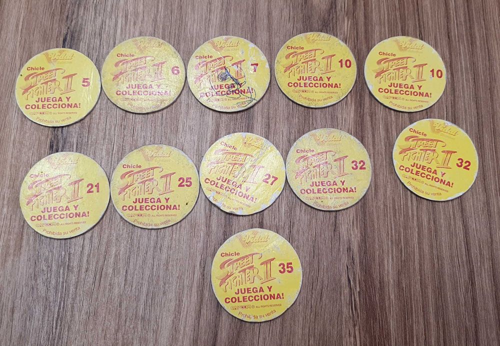 Tazos Street Fighter II 1994