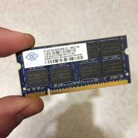 Оперативна пам'ять для ноутбука Nanya SODIMM DDR2 2Gb NT2GT64U8HD0BN