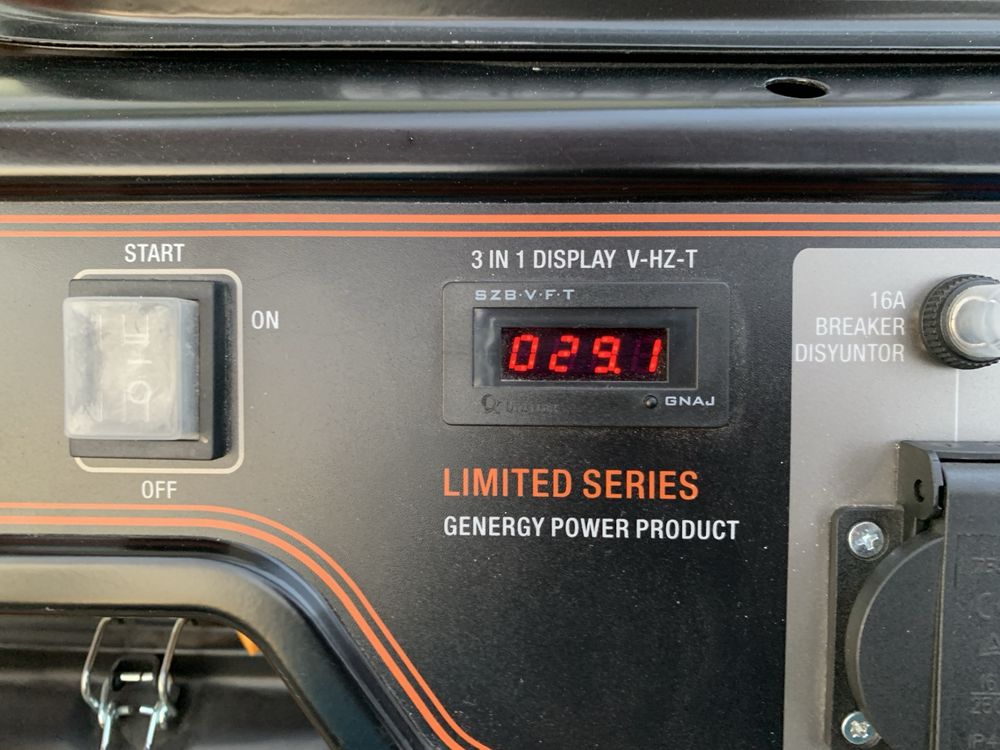 Генератор 6,5 кв. Genergy limited 7000