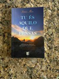 livro tu és aquilo que tu pensas, novo