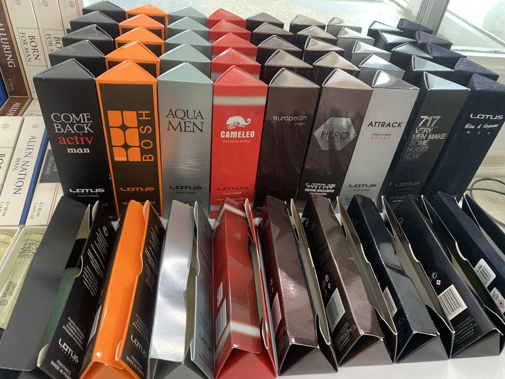 Perfumy perfumetki 33ml 20 szt OKAZJA 5zł szt różne