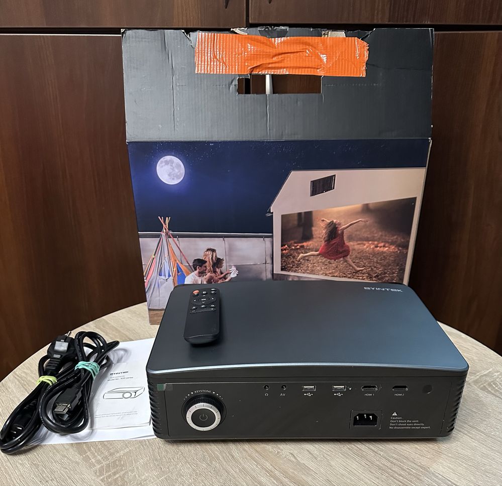 Projektor BYINTEK Moon K25 Smart Full HD Wi-Fi Bluetooth Gwarancja!