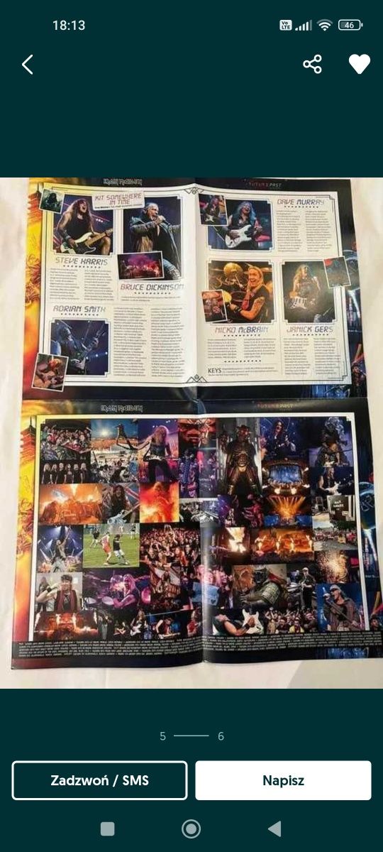 Tourbook 2023 z trasy Iron Maiden !!!