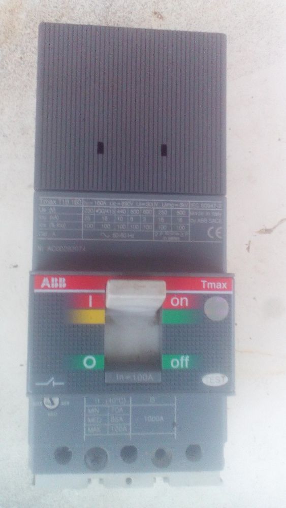 Автоматичні вимикачі ABB Tmax T1B 160