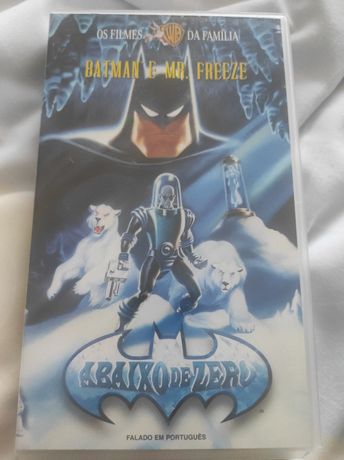 Batman e Mr. Freeze em VHS