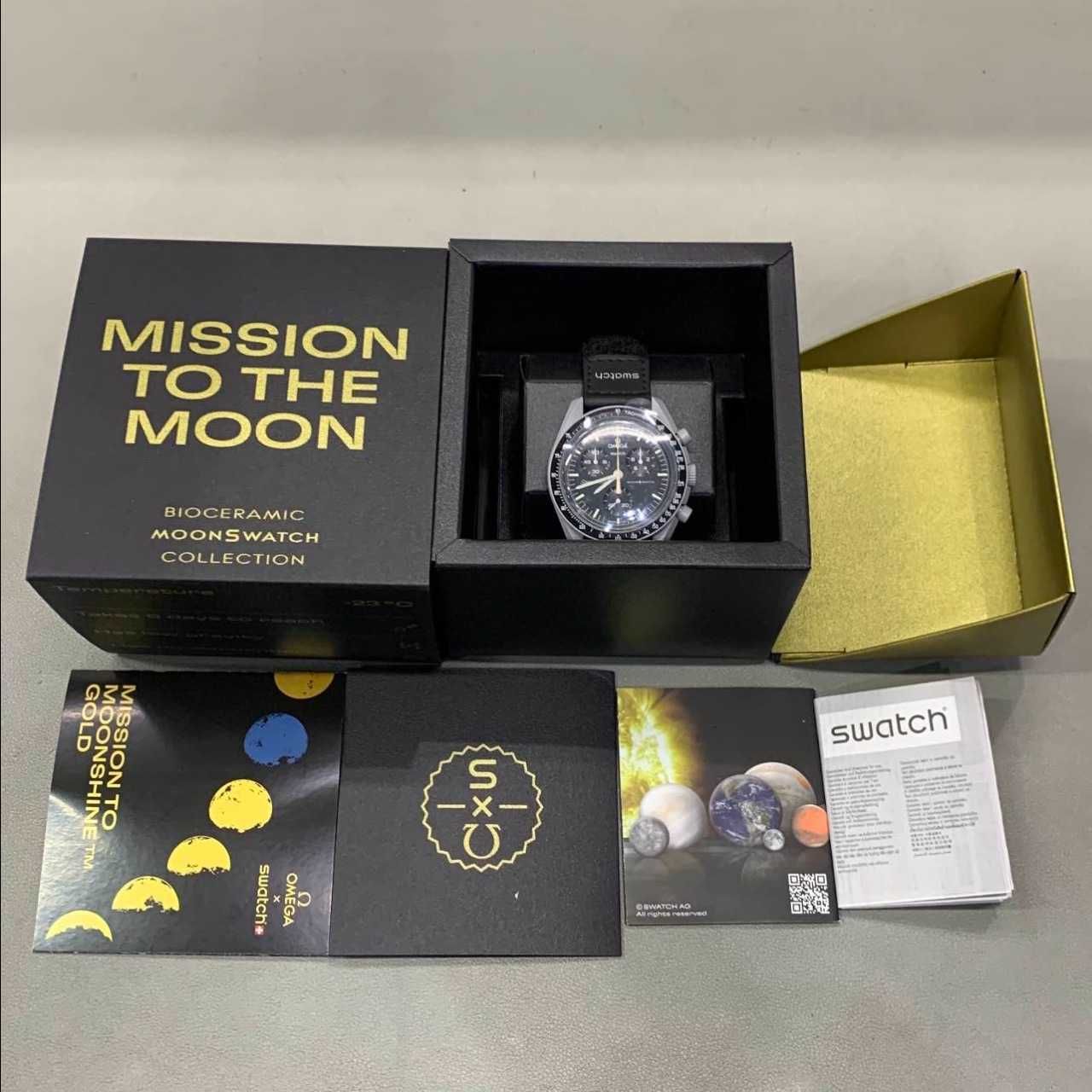 Swatch x Omega Bioceramic Moonswatch Mission to the Moon
