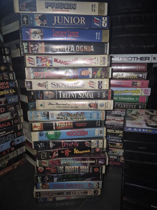 Kasety vhs okazja