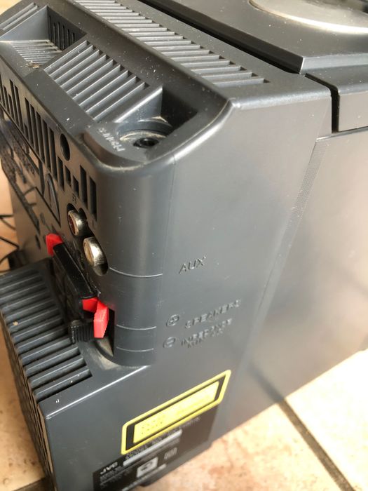 JVC UX-T100 mikro wieża, radio, aux, super głośniki, pilot