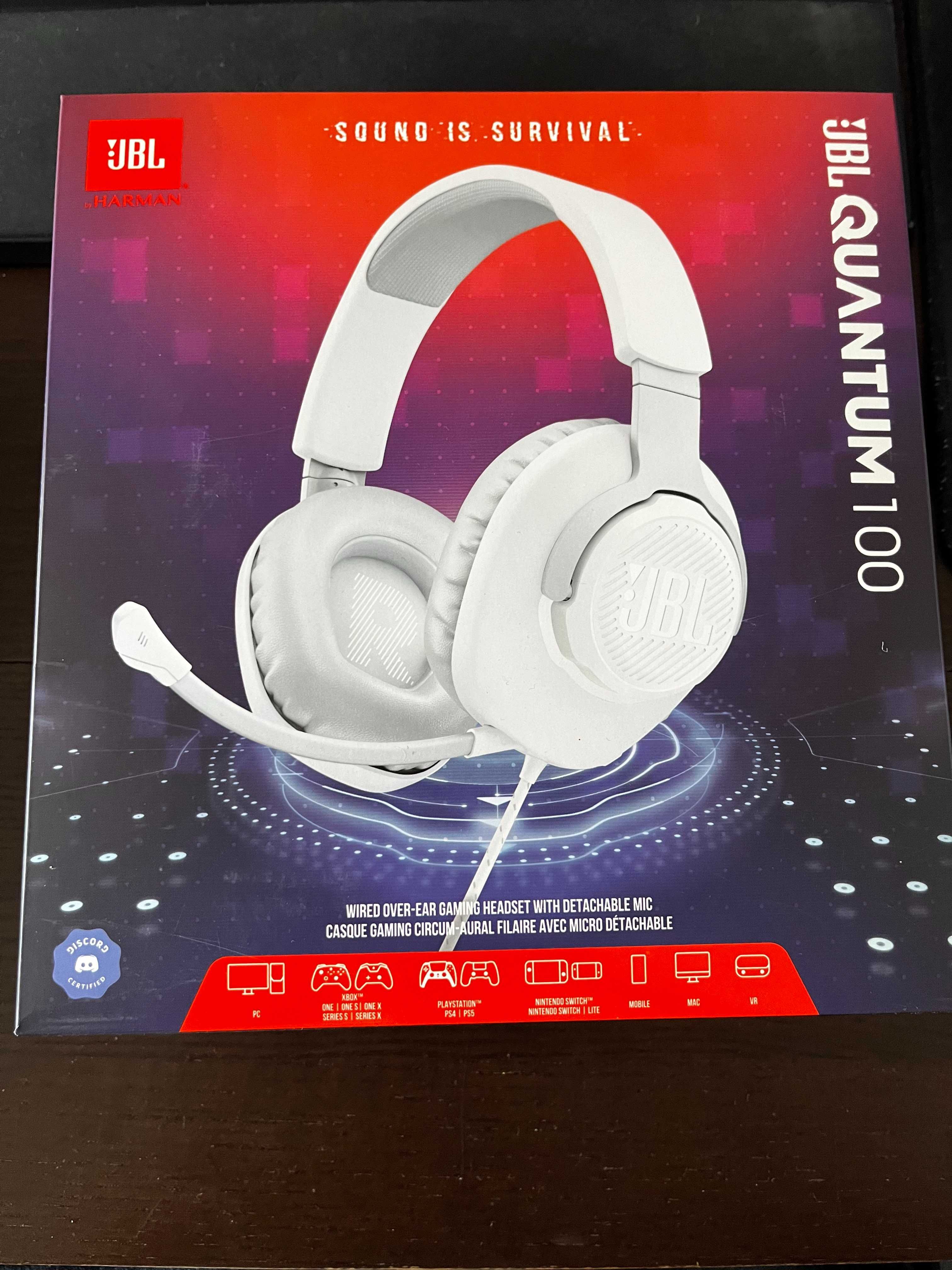 Słuchawki  JBL QUANTUM 100