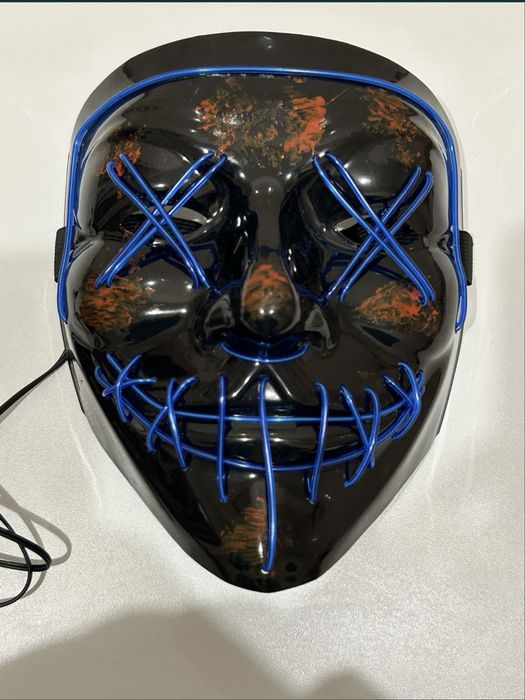 Неонова маска судна ніч