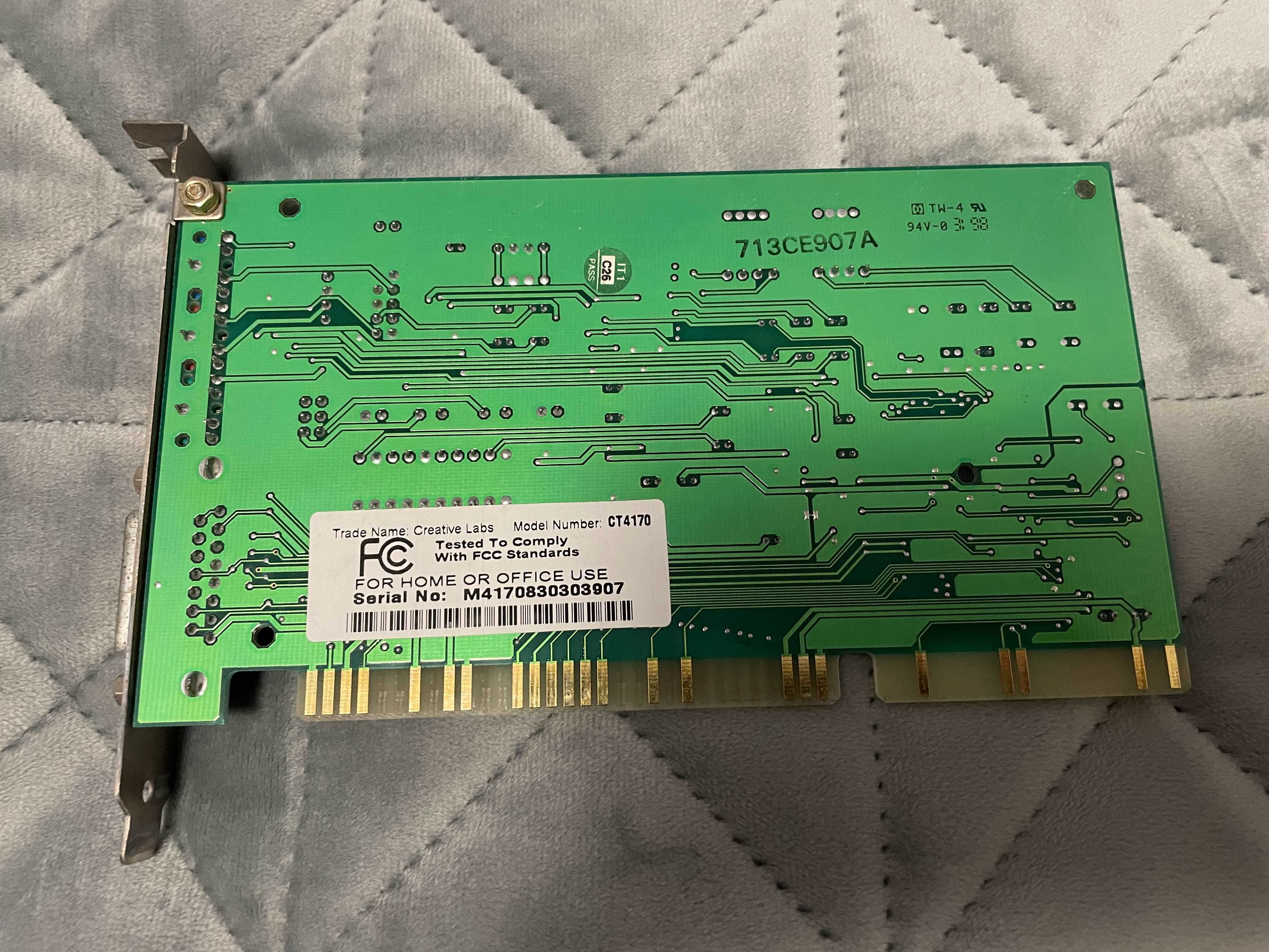 Karta dźwiękowa ISA Creative Sound Blaster CT4170 retro rare