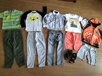 Zestaw 110-116, buty 30, całość za 15 zł