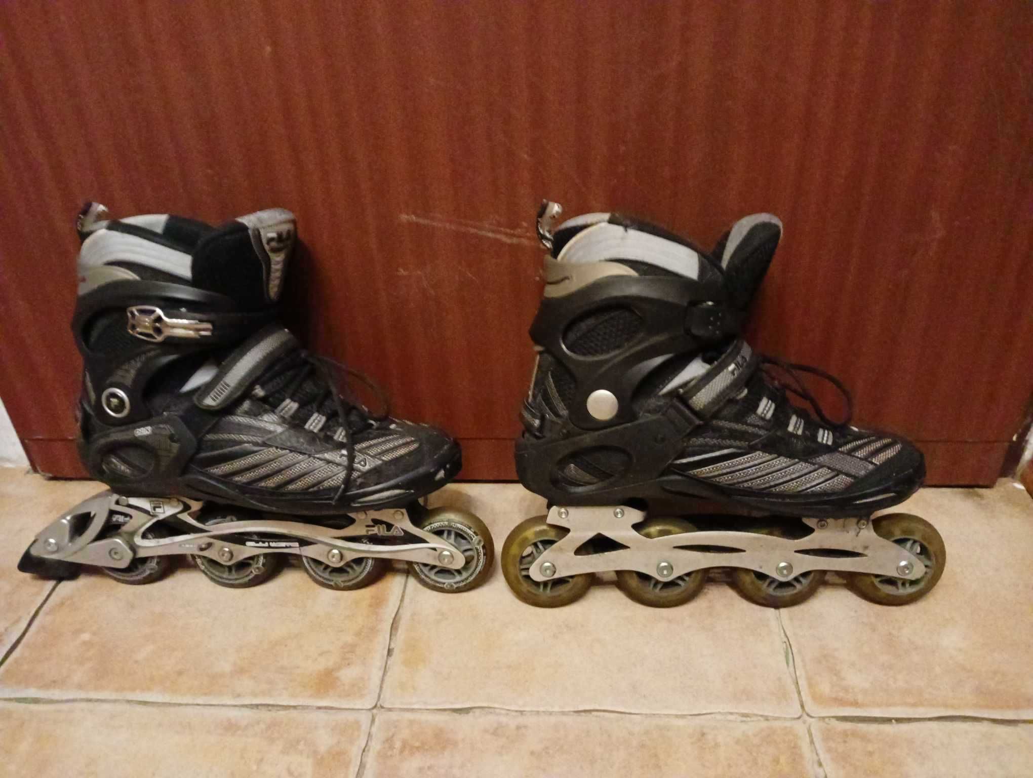 Rolki Łyżworolki męskie Fila Primo DLX rozmiar 45,5 stan BDB