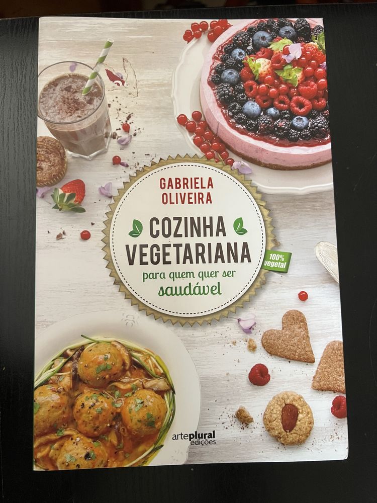 Livros Cozinha Vegetariana Gabriela Oliveira