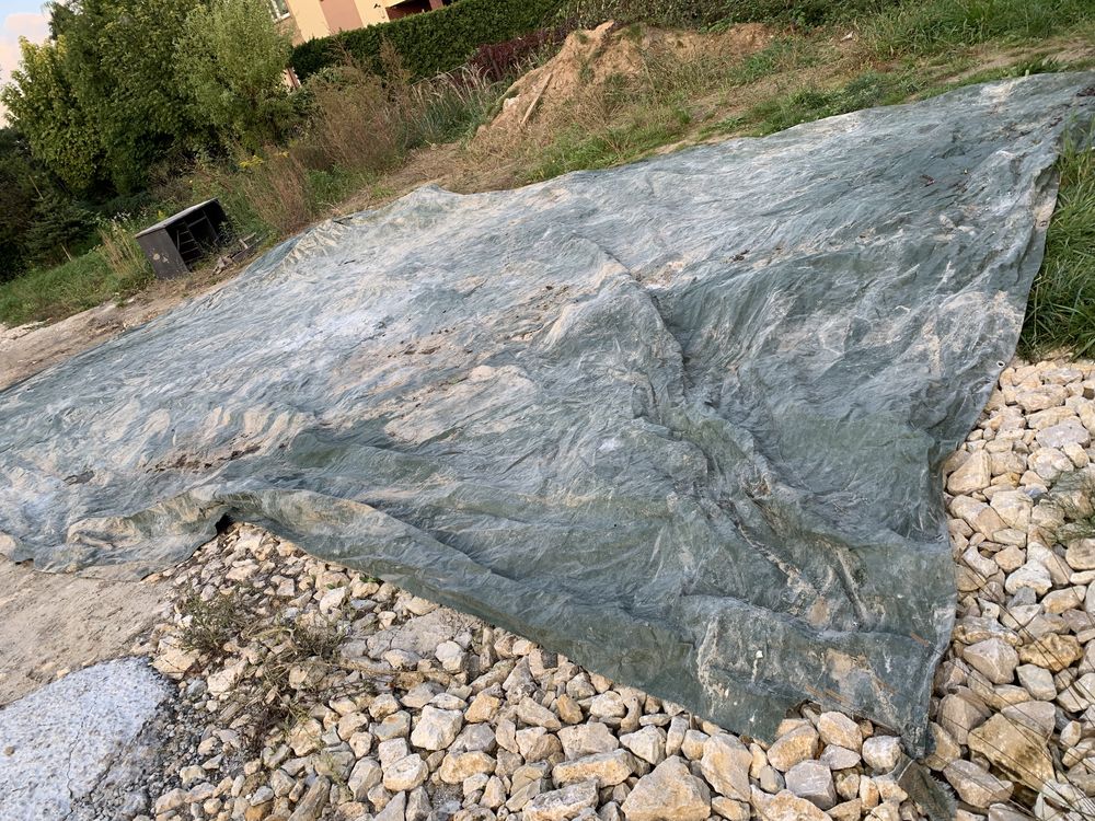 Plandeka z budowy duża 4 x 5m