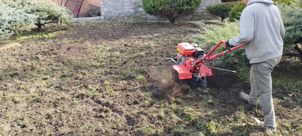 Культивация земли,участка,уборка участка,покос травы, дробление веток,