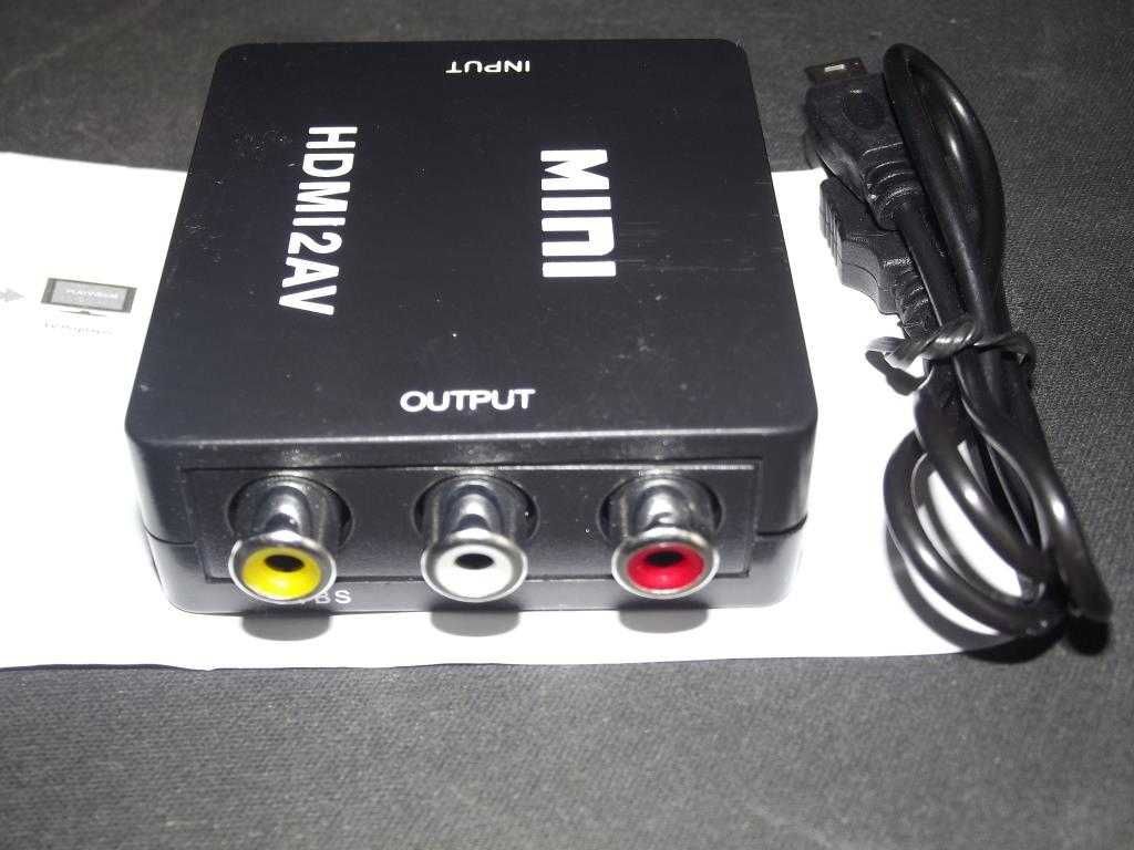 HDMI на AV RCA 1080P
