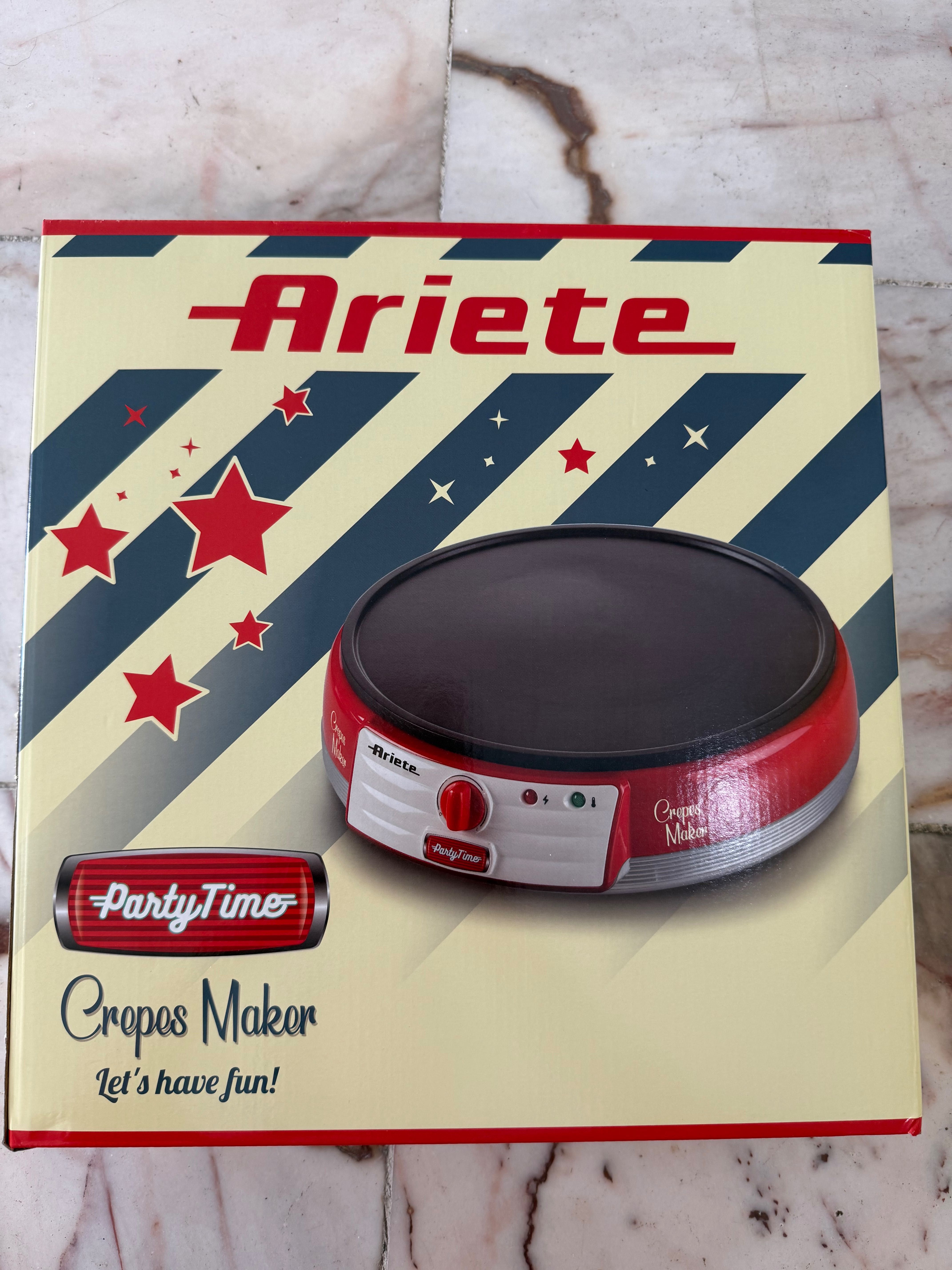 Máquina de fazer crepes nunca usada